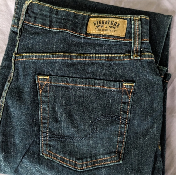 Levi' Strauss & Co Signature Dark Blue 5 Pocket Jeans - Picture 5 of 8